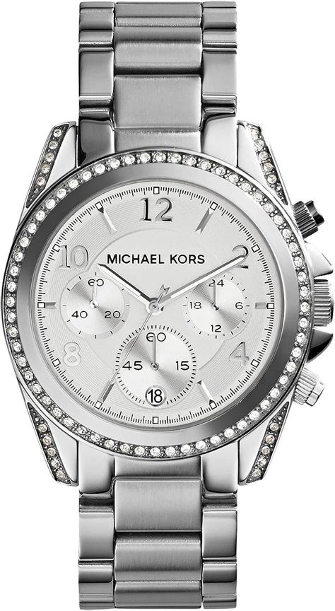 michael kors bel air watch silver